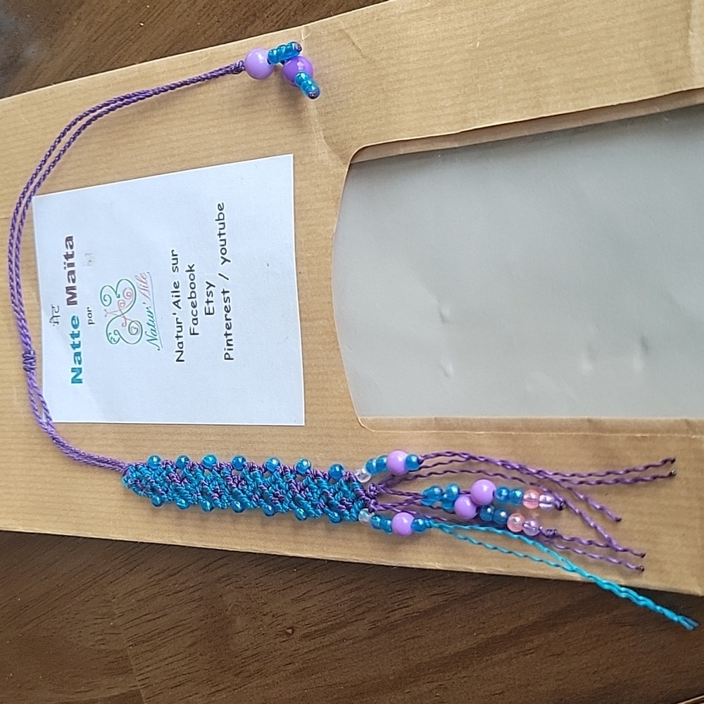 Macrame hair accessory!